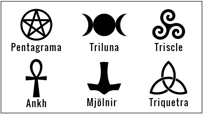 Símbolos pagãos