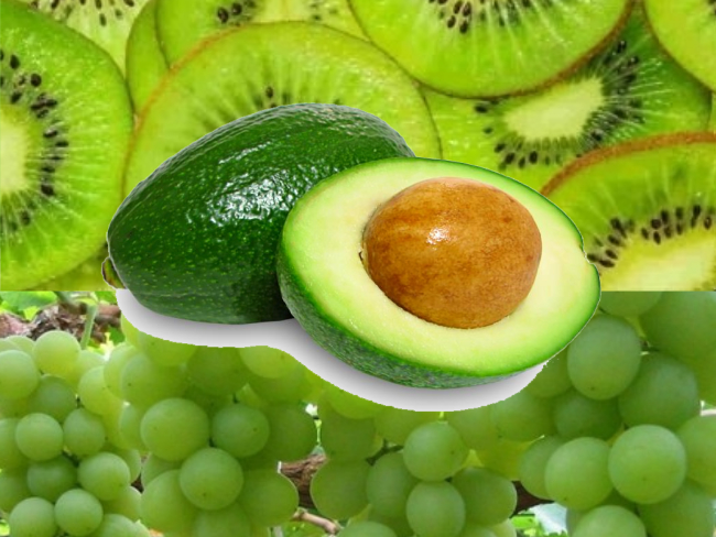 frutas verdes